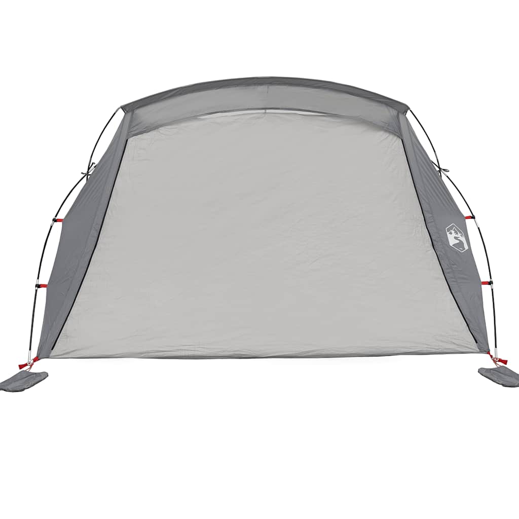 vidaXL Beach Tent 2-Person Grey Waterproof