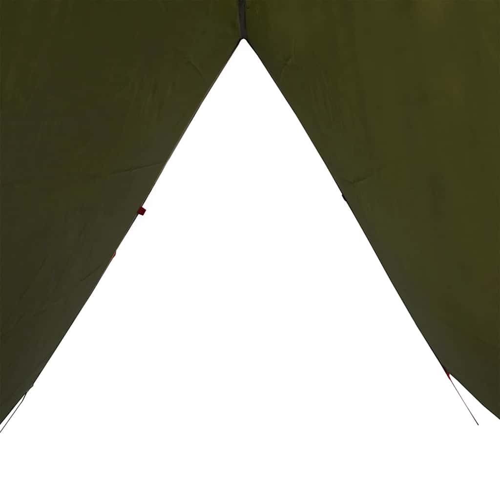 vidaXL Camping Tarp Olive Green 366x306 cm Waterproof