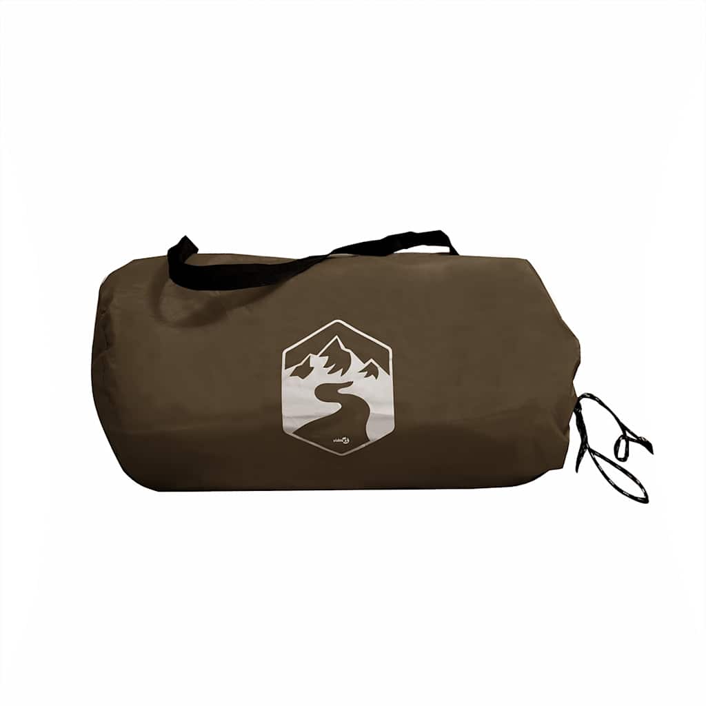 vidaXL Camping Tarp Brown 506x306 cm Waterproof