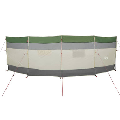 vidaXL Camping Windbreak Green 510x153 cm Waterproof
