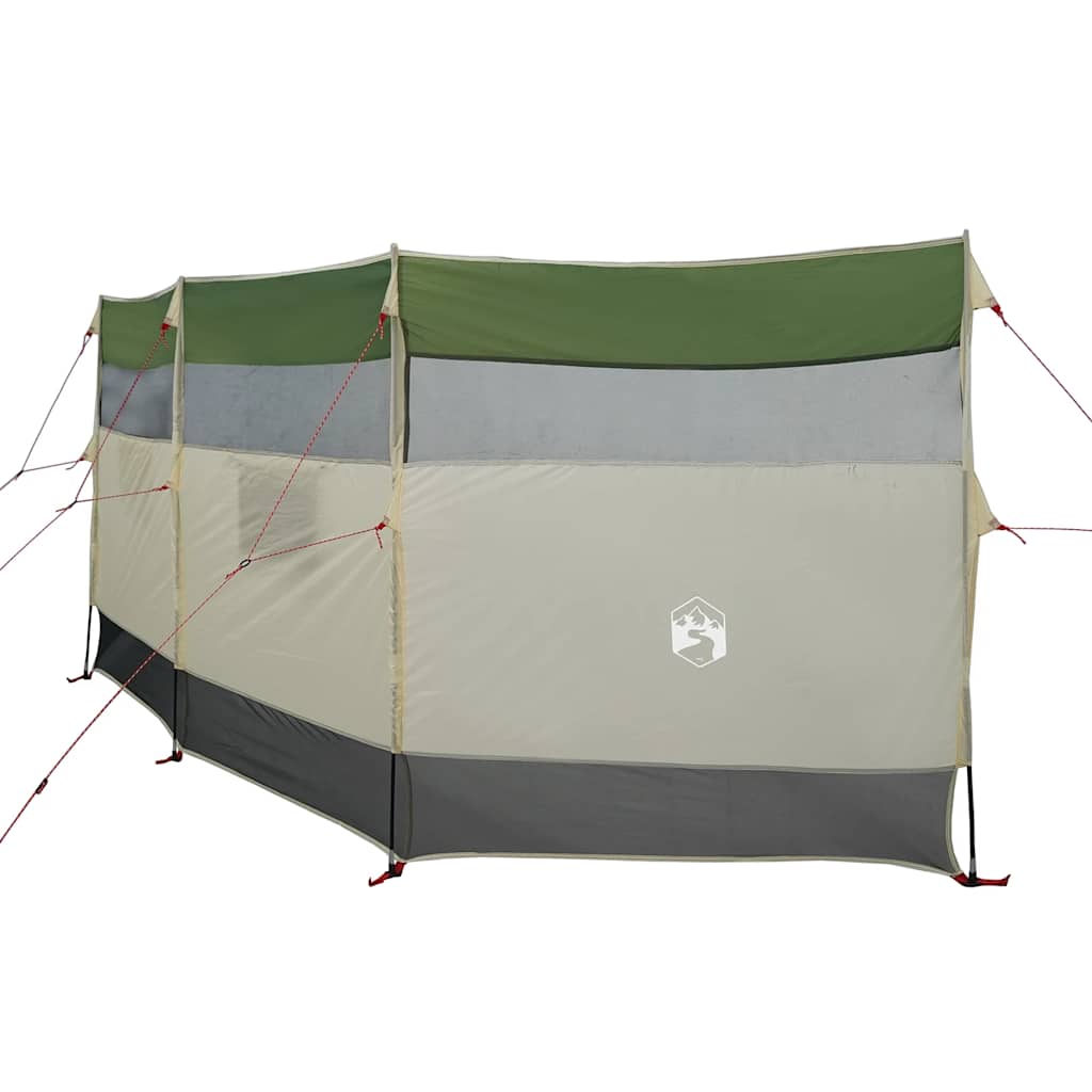 vidaXL Camping Windbreak Green 510x153 cm Waterproof