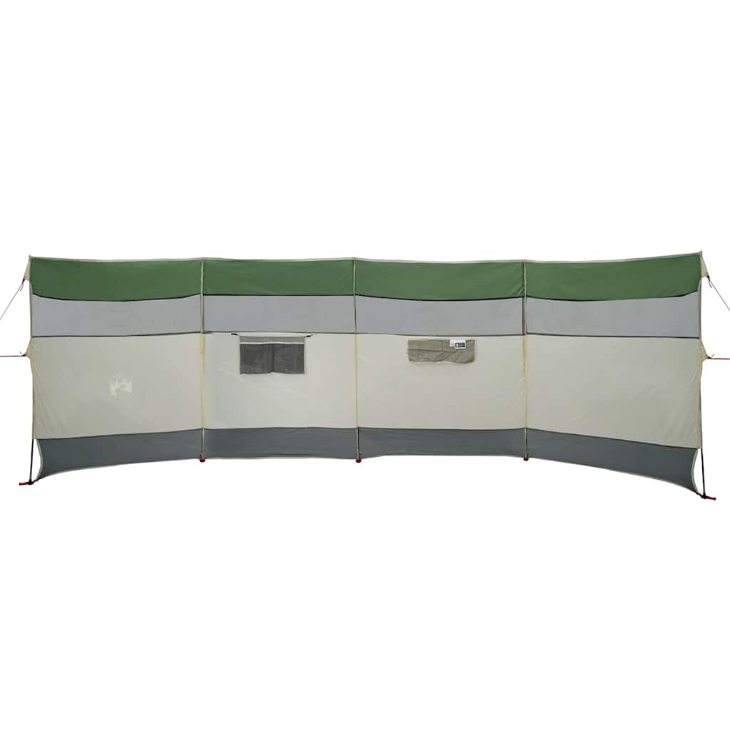 vidaXL Camping Windbreak Green 510x153 cm Waterproof