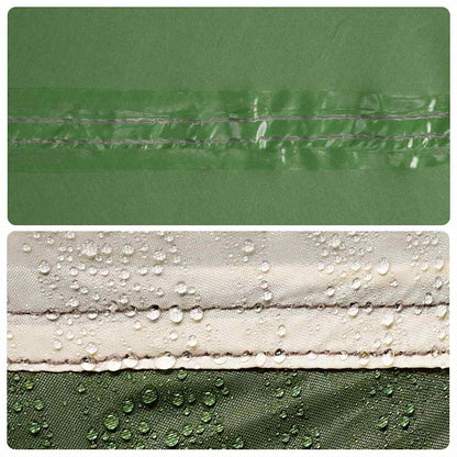 vidaXL Camping Windbreak Green 510x153 cm Waterproof