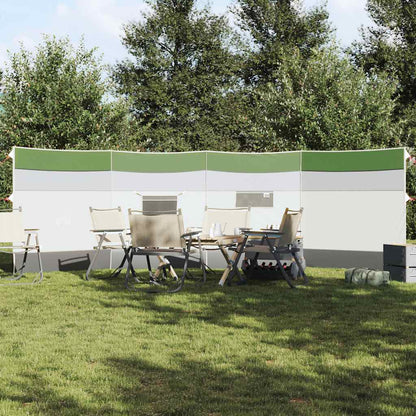 vidaXL Camping Windbreak Green 510x153 cm Waterproof