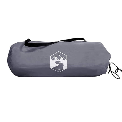 vidaXL Camping Windbreak Grey and Orange 510x153 cm Waterproof