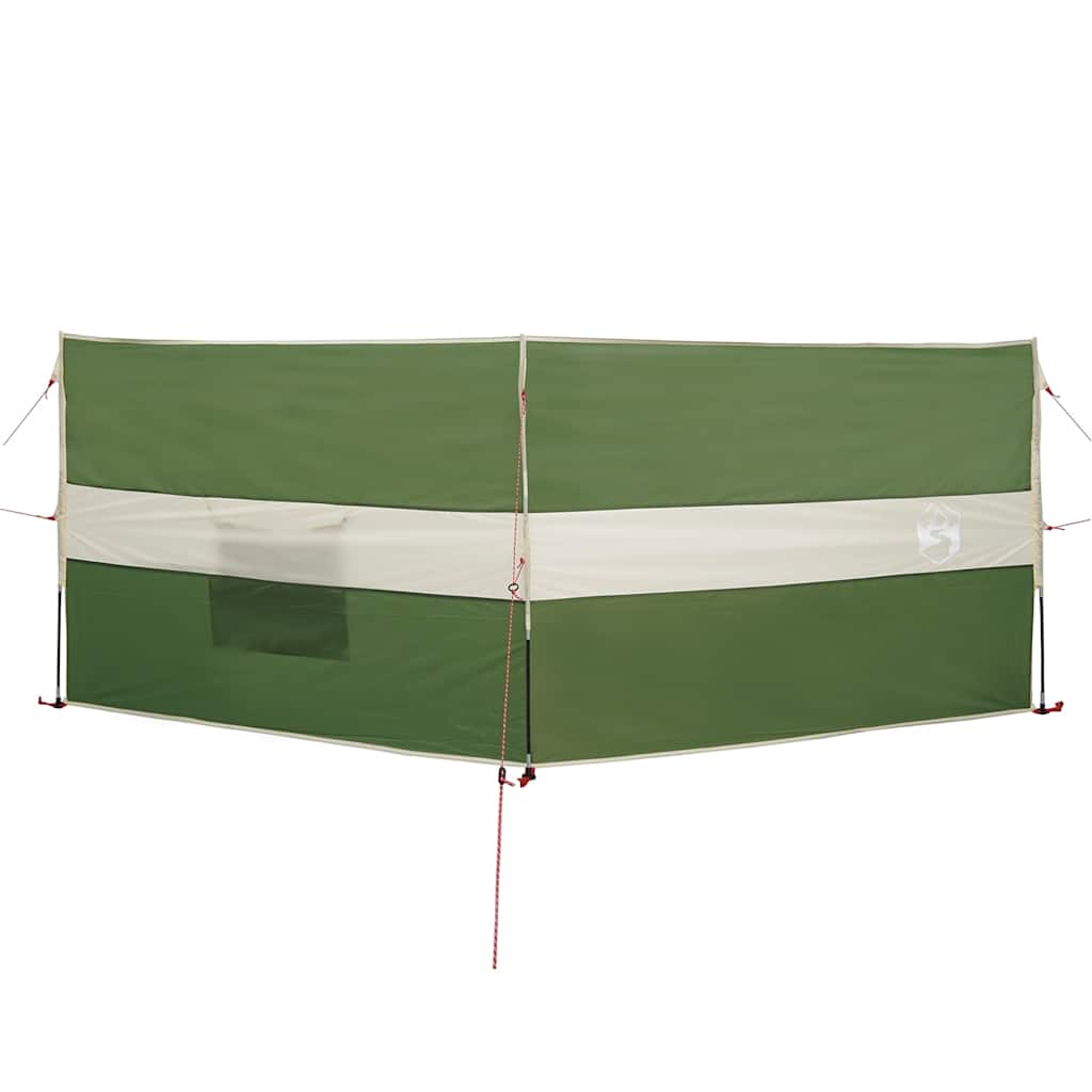 vidaXL Camping Windbreak Green 344x120 cm Waterproof