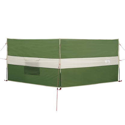 vidaXL Camping Windbreak Green 344x120 cm Waterproof