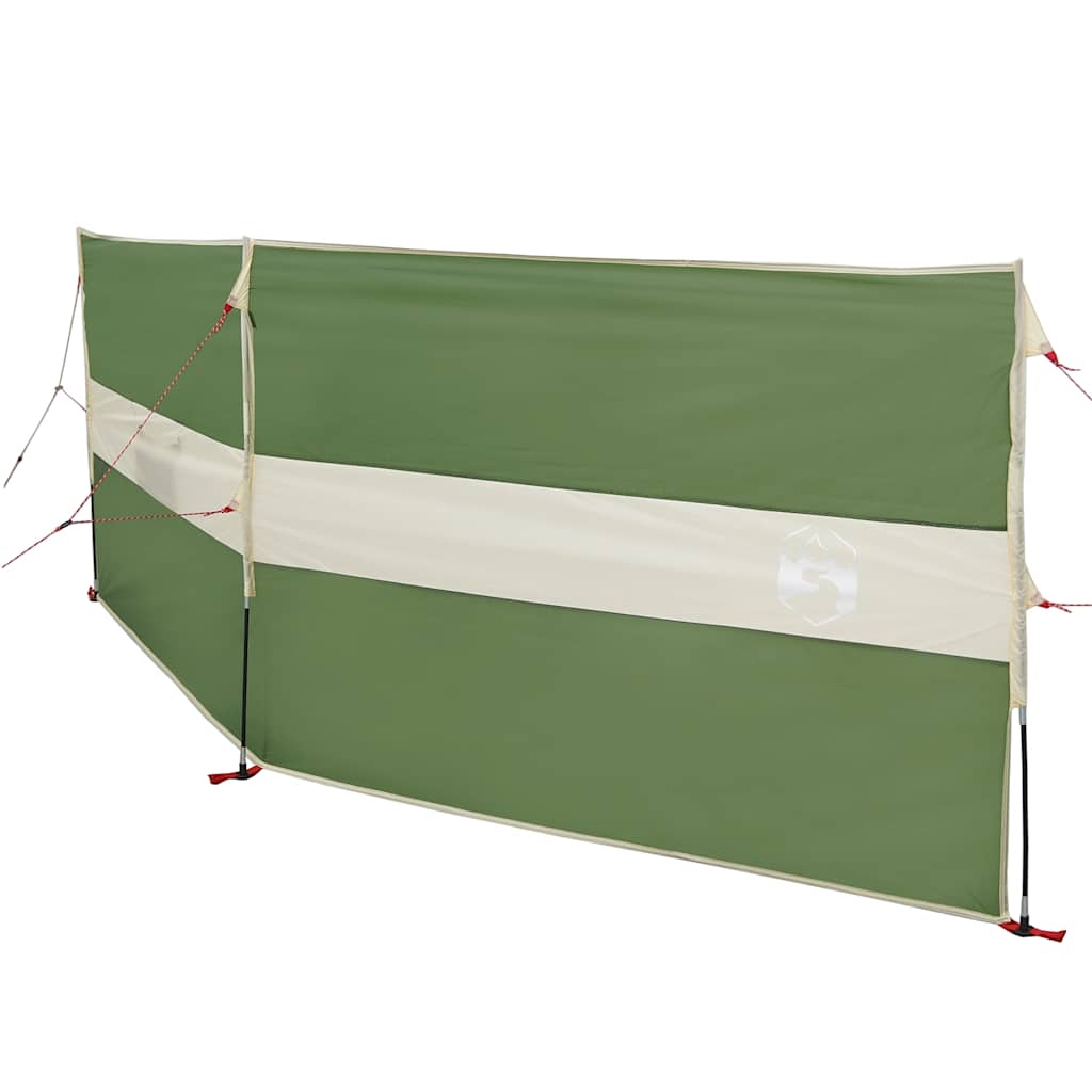 vidaXL Camping Windbreak Green 344x120 cm Waterproof