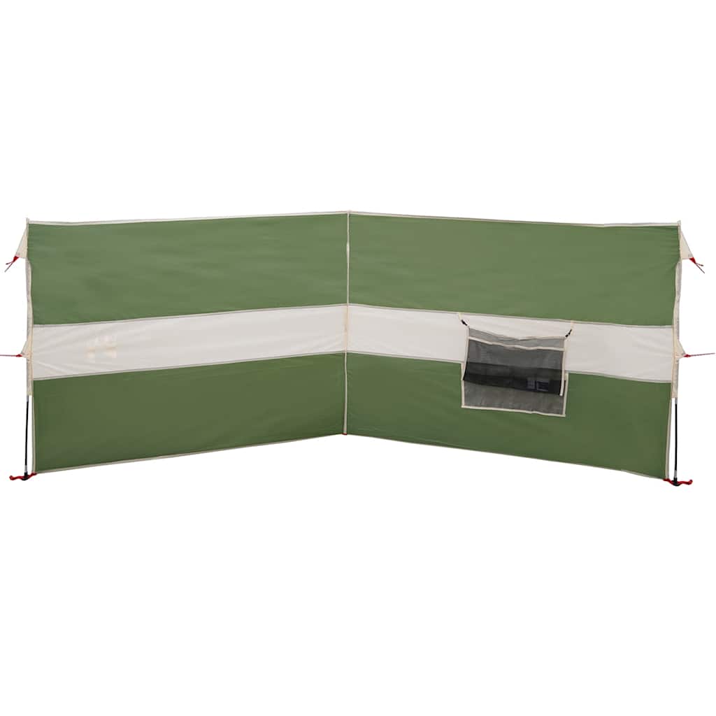 vidaXL Camping Windbreak Green 344x120 cm Waterproof