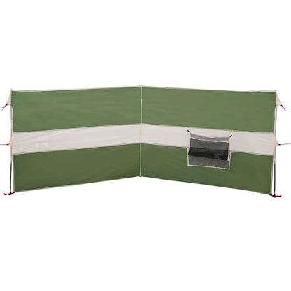 vidaXL Camping Windbreak Green 344x120 cm Waterproof