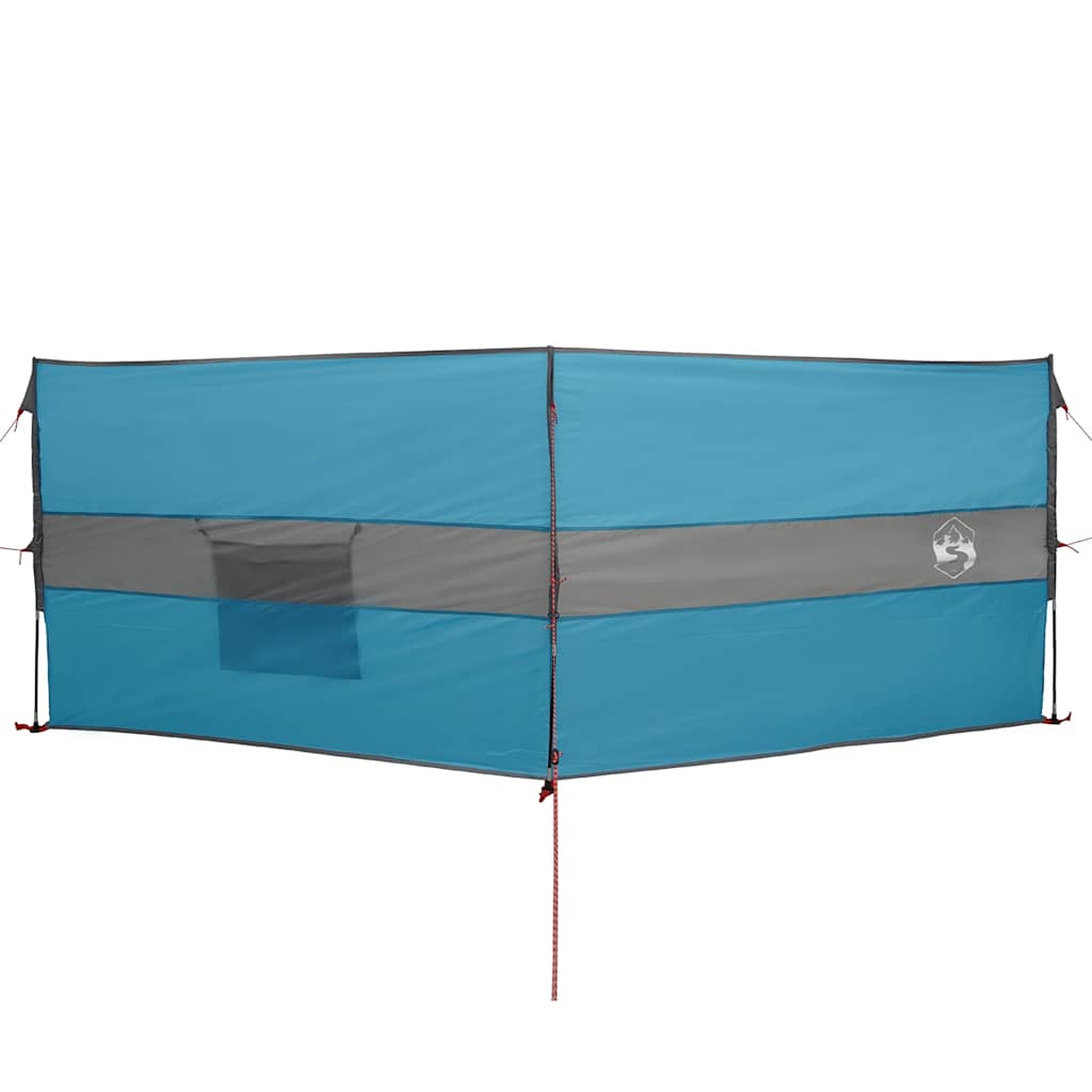 vidaXL Camping Windbreak Blue 344x120 cm Waterproof