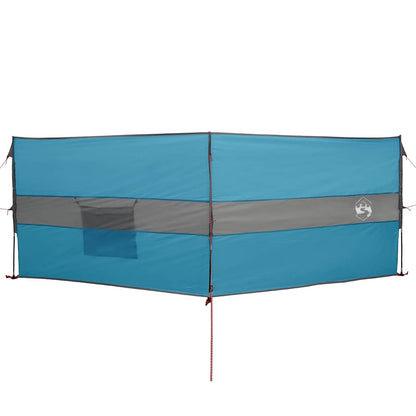 vidaXL Camping Windbreak Blue 344x120 cm Waterproof