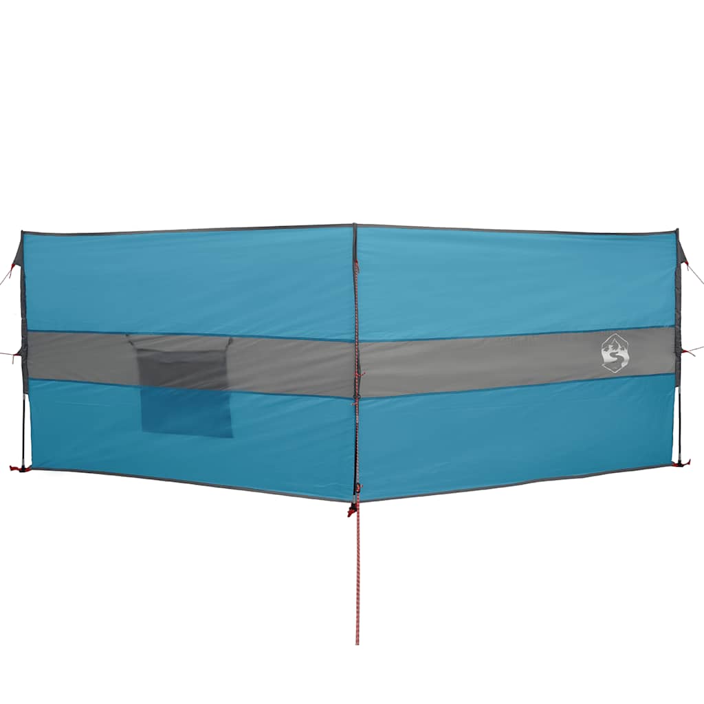 vidaXL Camping Windbreak Blue 344x120 cm Waterproof