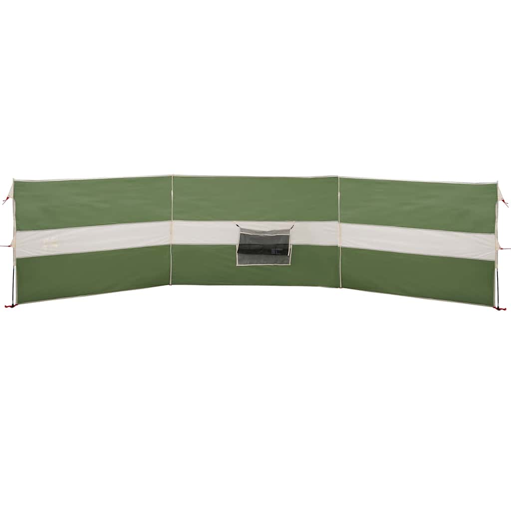 vidaXL Camping Windbreak Green 490x123 cm Waterproof