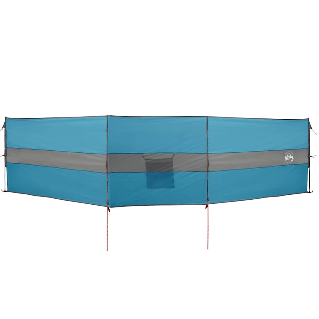 vidaXL Camping Windbreak Blue 490x123 cm Waterproof