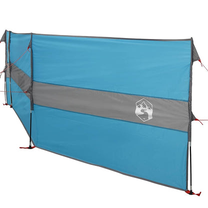 vidaXL Camping Windbreak Blue 490x123 cm Waterproof