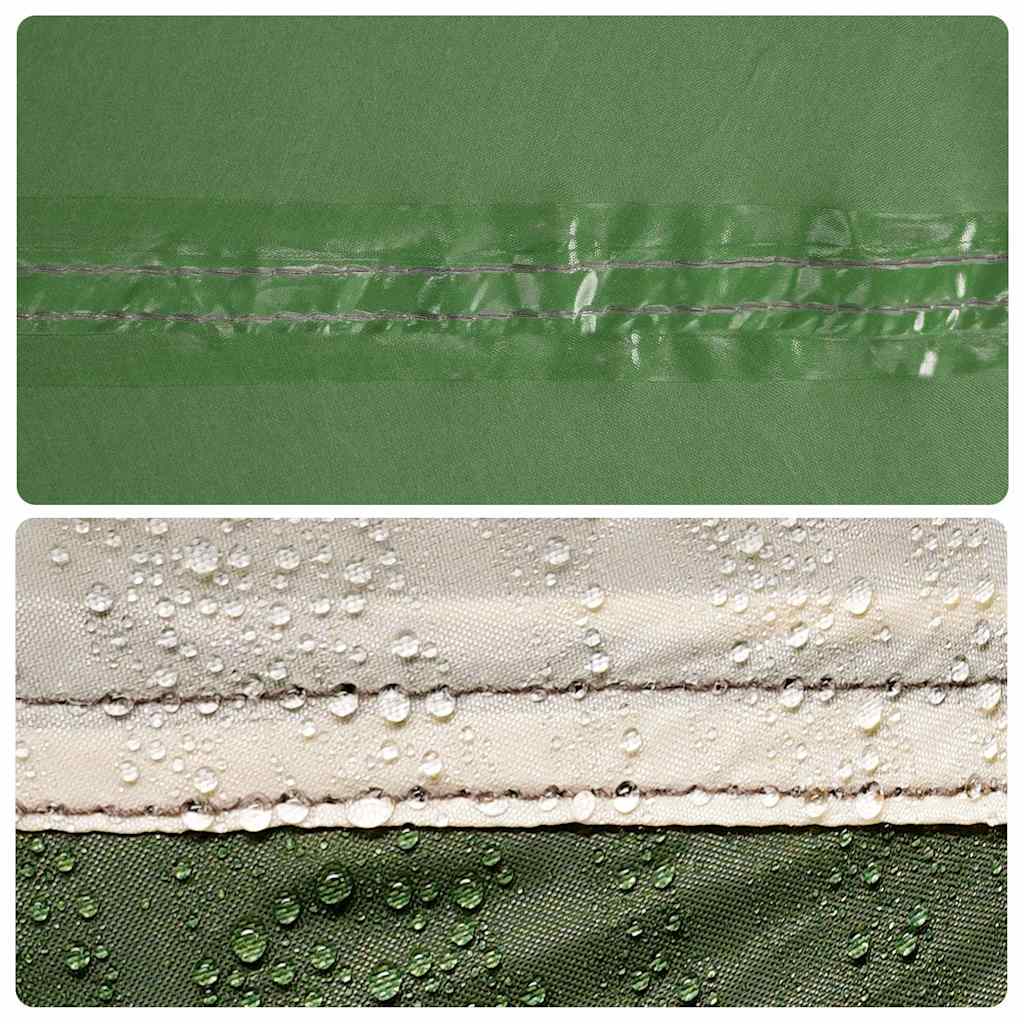 vidaXL Camping Windbreak Green 340x130 cm Waterproof