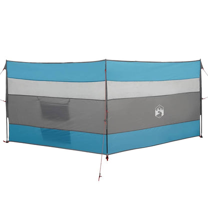 vidaXL Camping Windbreak Blue 340x130 cm Waterproof