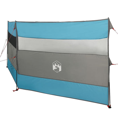 vidaXL Camping Windbreak Blue 340x130 cm Waterproof
