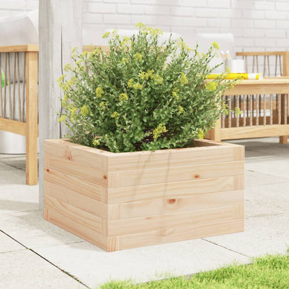 vidaXL Garden Planter 40x40x23 cm Solid Wood Pine