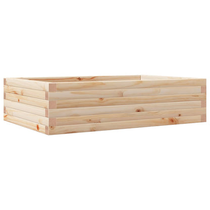 vidaXL Garden Planter 90x60x23 cm Solid Wood Pine