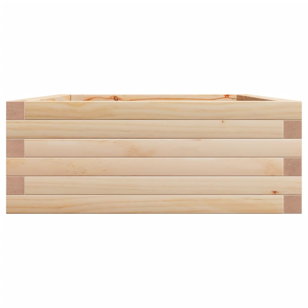 vidaXL Garden Planter 90x60x23 cm Solid Wood Pine