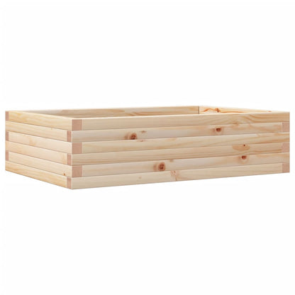 vidaXL Garden Planter 90x60x23 cm Solid Wood Pine