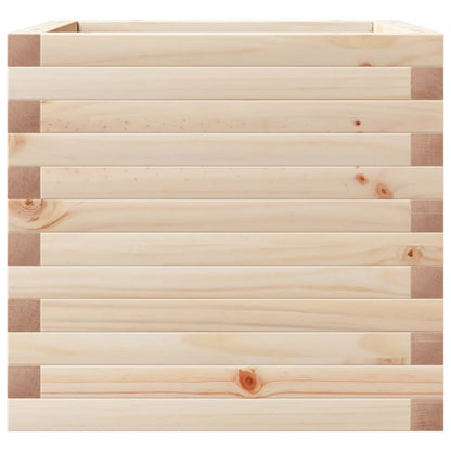 vidaXL Garden Planter 50x50x45.5 cm Solid Wood Pine