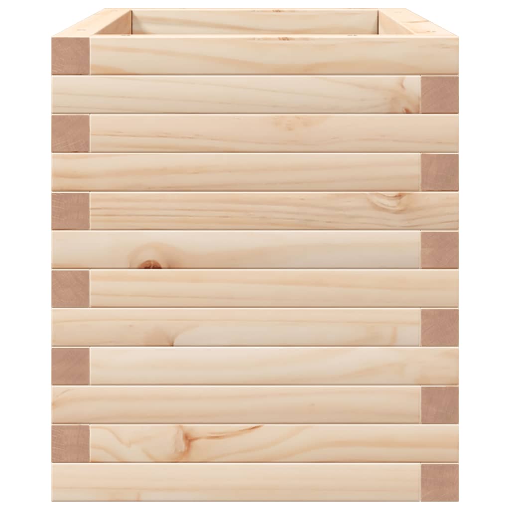 vidaXL Garden Planter 70x40x45,5 cm Solid Wood Pine
