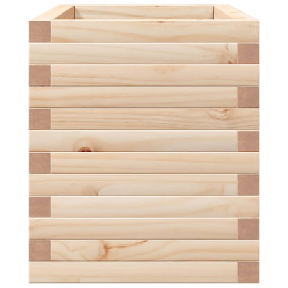 vidaXL Garden Planter 70x40x45,5 cm Solid Wood Pine