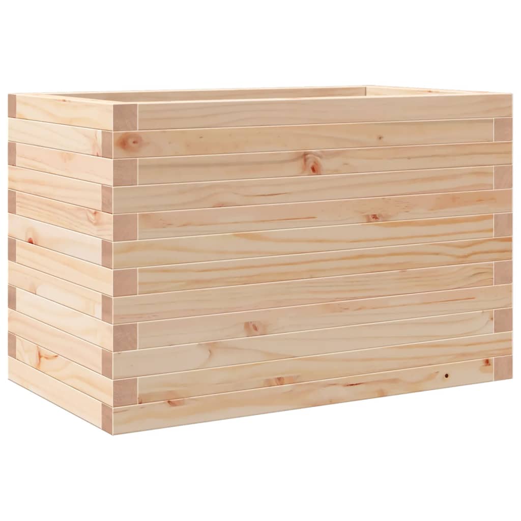 vidaXL Garden Planter 70x40x45,5 cm Solid Wood Pine