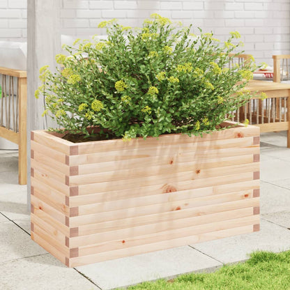 vidaXL Garden Planter 90x40x45,5 cm Solid Wood Pine