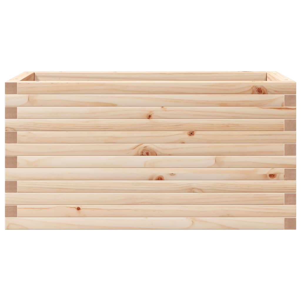 vidaXL Garden Planter 90x40x45,5 cm Solid Wood Pine