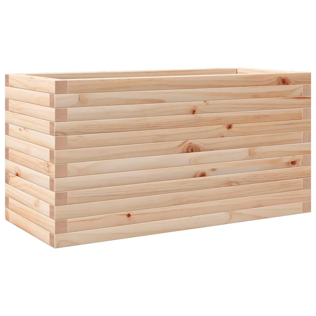 vidaXL Garden Planter 90x40x45,5 cm Solid Wood Pine
