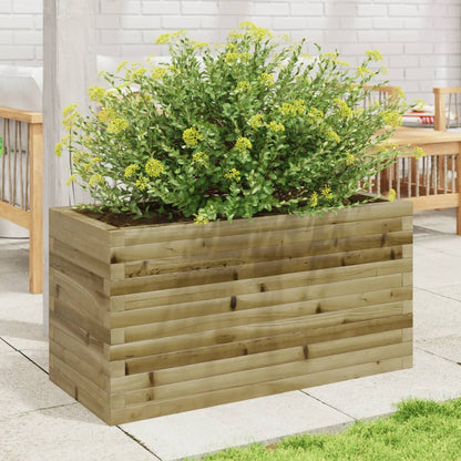 vidaXL Garden Planter 90x40x45,5 cm Impregnated Wood Pine