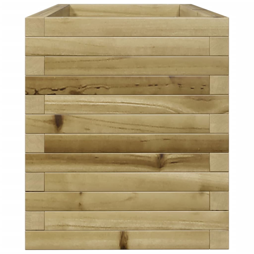 vidaXL Garden Planter 90x40x45,5 cm Impregnated Wood Pine