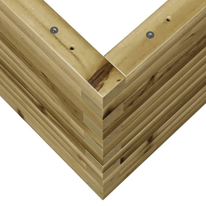vidaXL Garden Planter 90x40x45,5 cm Impregnated Wood Pine