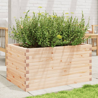 vidaXL Garden Planter 90x60x45,5 cm Solid Wood Pine