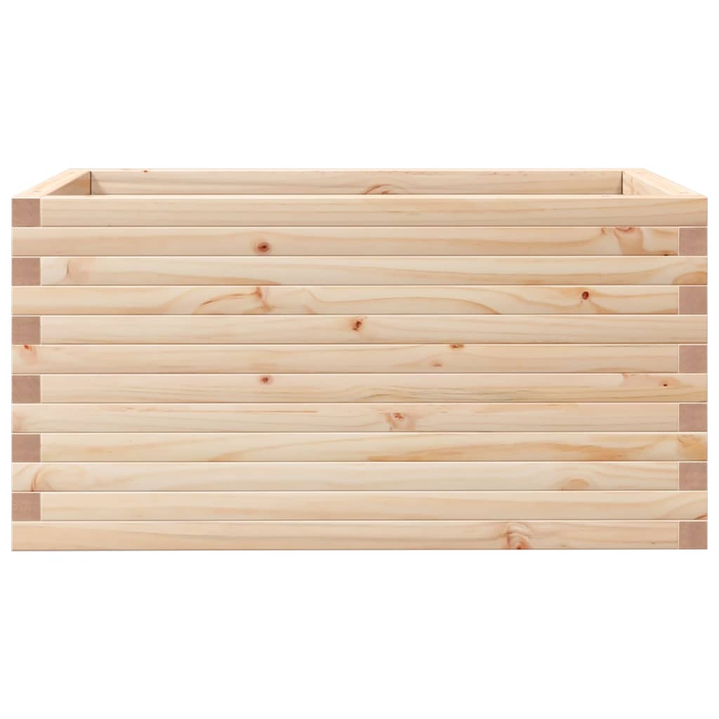 vidaXL Garden Planter 90x60x45,5 cm Solid Wood Pine