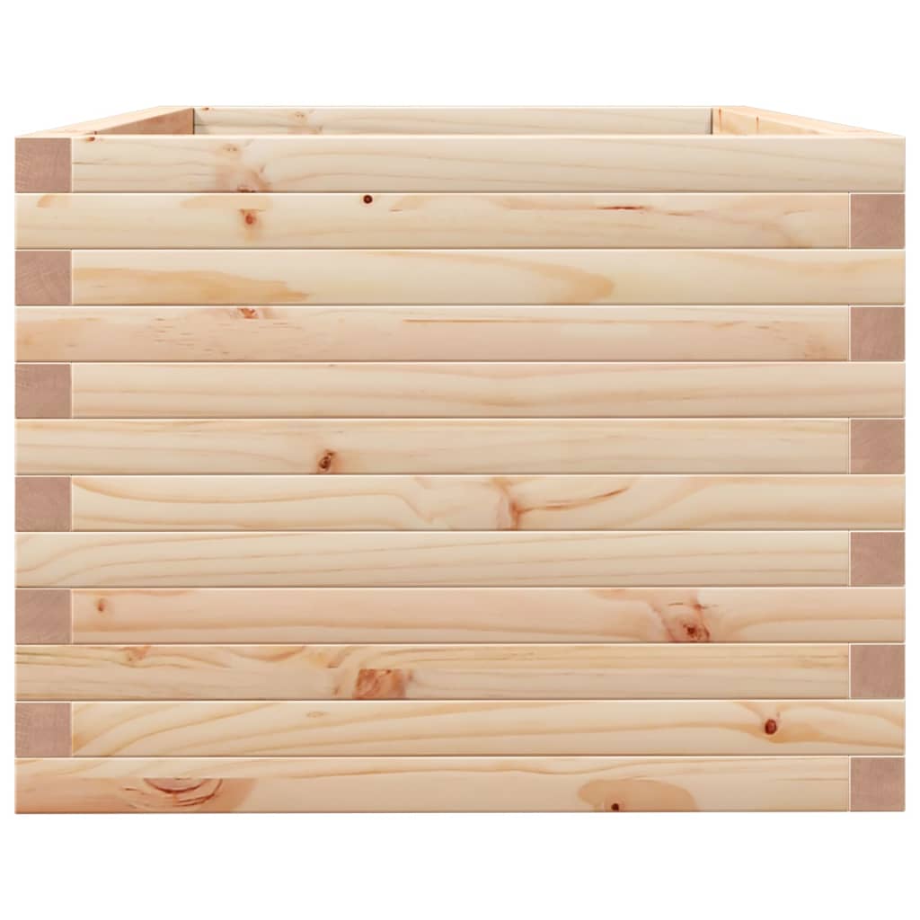 vidaXL Garden Planter 90x60x45,5 cm Solid Wood Pine