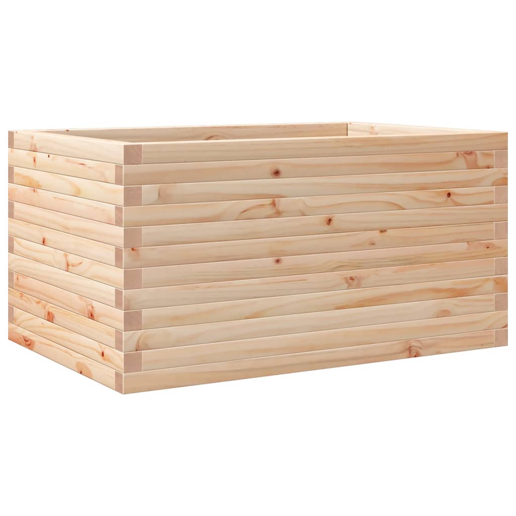 vidaXL Garden Planter 90x60x45,5 cm Solid Wood Pine