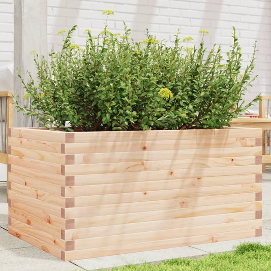 vidaXL Garden Planter 90x60x45,5 cm Solid Wood Pine