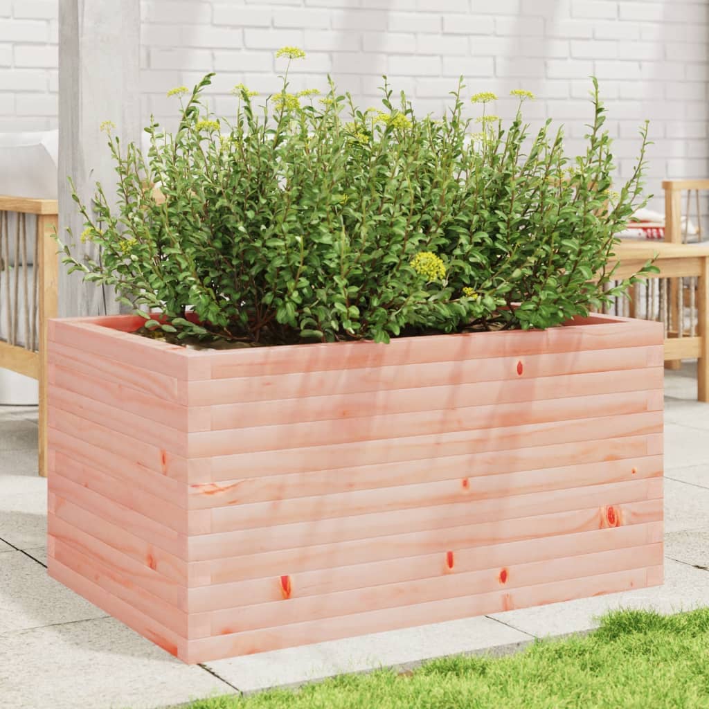 vidaXL Garden Planter 90x60x45,5 cm Solid Wood Douglas