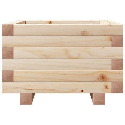 vidaXL Garden Planter 40x40x26.5 cm Solid Wood Pine