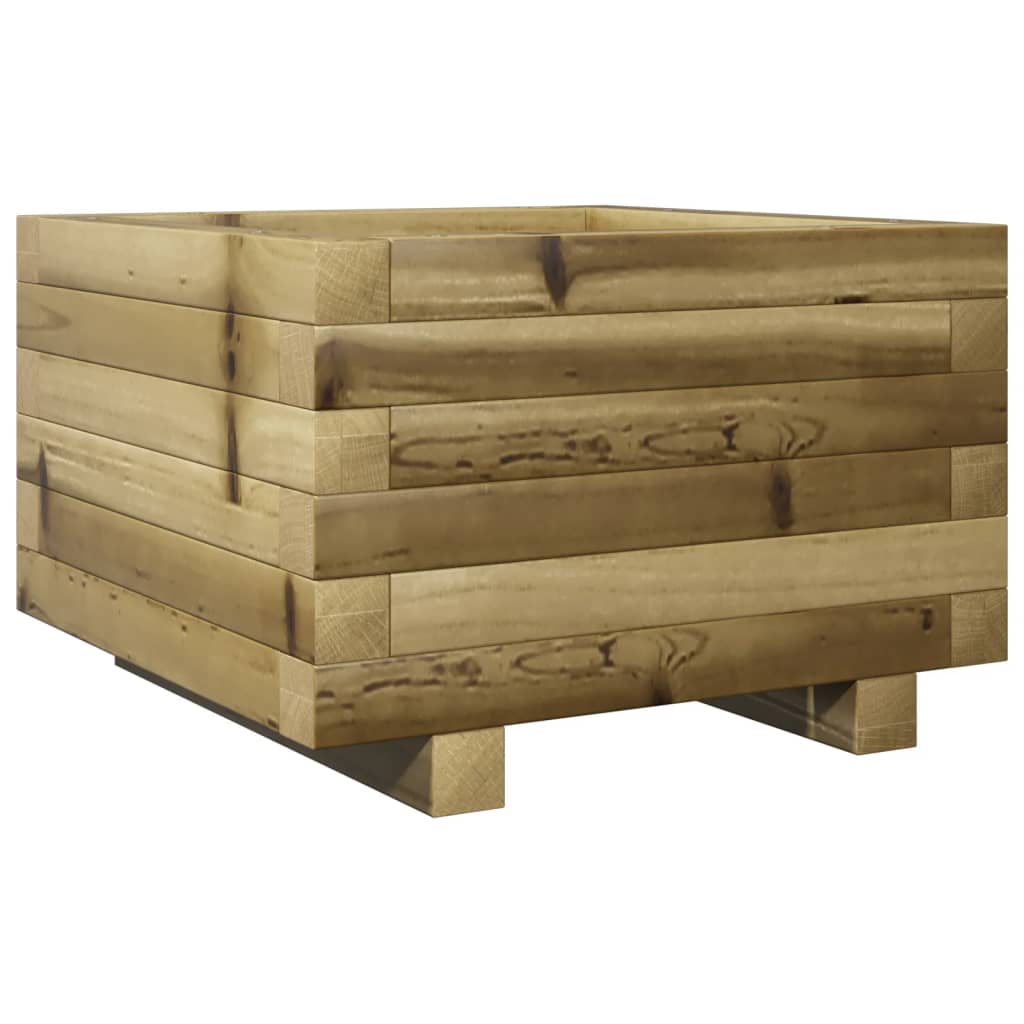 vidaXL Garden Planter 40x40x26,5 cm Impregnated Wood Pine
