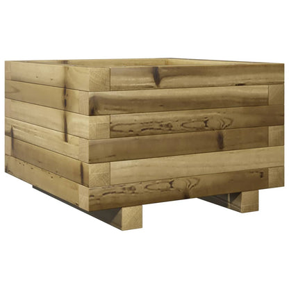vidaXL Garden Planter 40x40x26,5 cm Impregnated Wood Pine