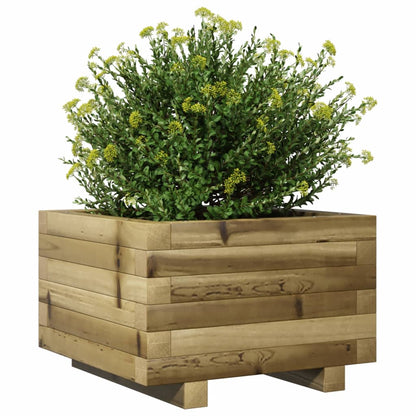 vidaXL Garden Planter 40x40x26,5 cm Impregnated Wood Pine