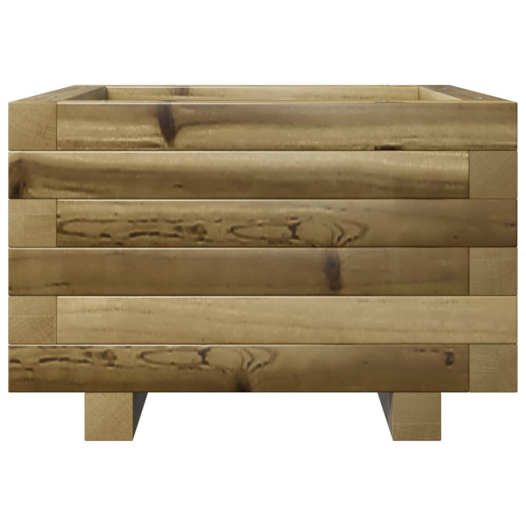 vidaXL Garden Planter 40x40x26,5 cm Impregnated Wood Pine