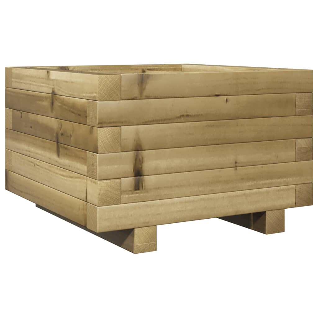 vidaXL Garden Planter 40x40x26,5 cm Impregnated Wood Pine