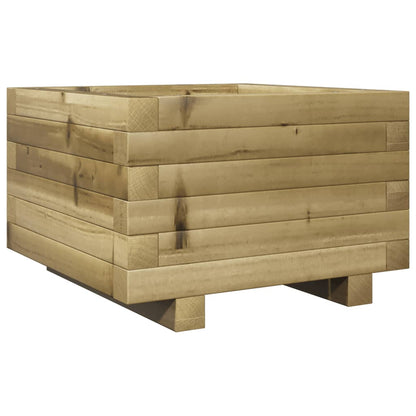 vidaXL Garden Planter 40x40x26,5 cm Impregnated Wood Pine